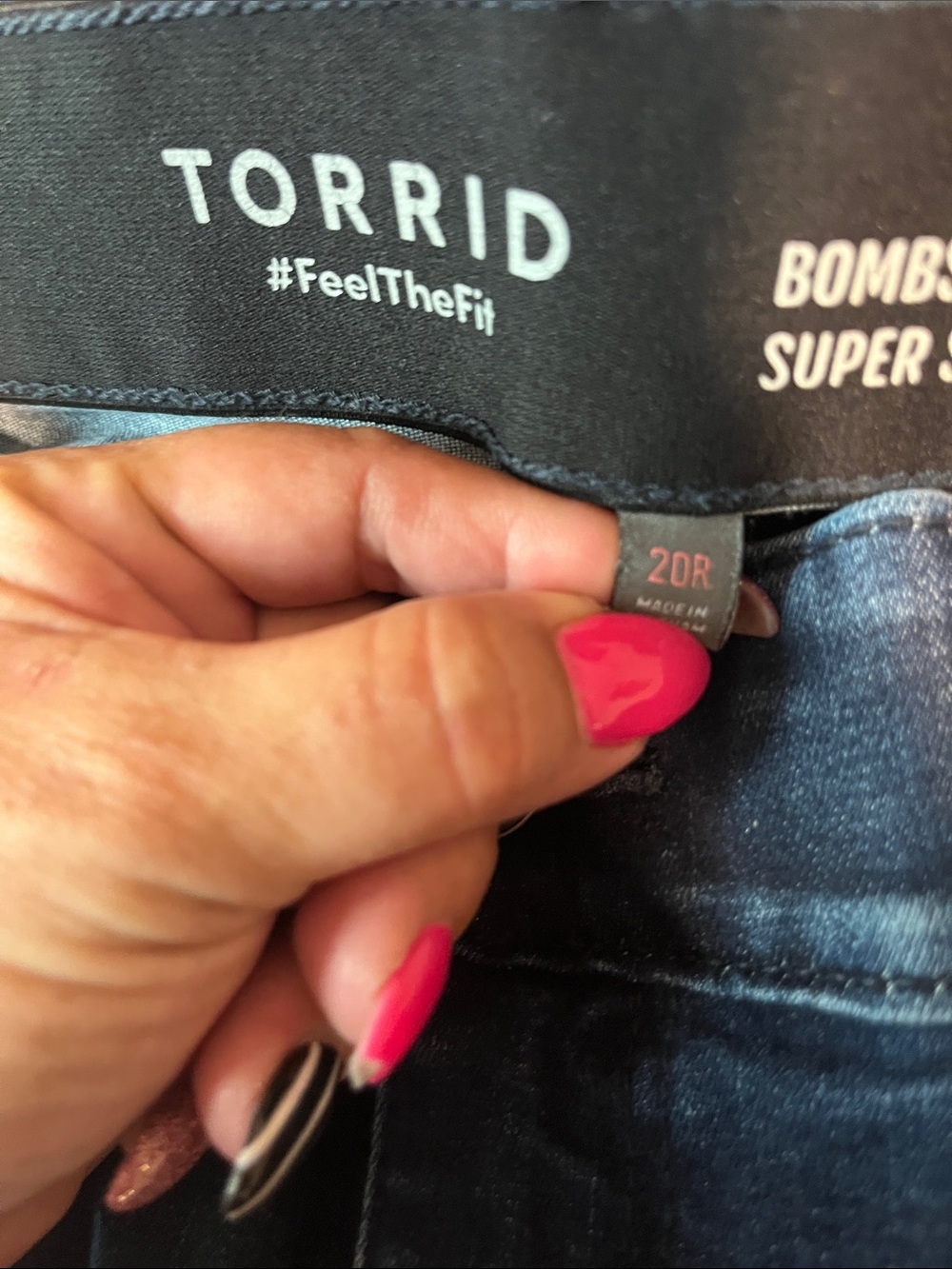 Torrid Bombshell Flare Super Soft Jeans, Size 20 regular - Picture 7 of 10